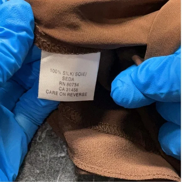 BCBGMAXAZRIA Silk Halter Wrap Cocktail Dress - Picture 5 of 7